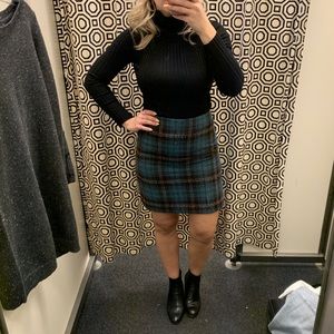Plaid LOFT skirt